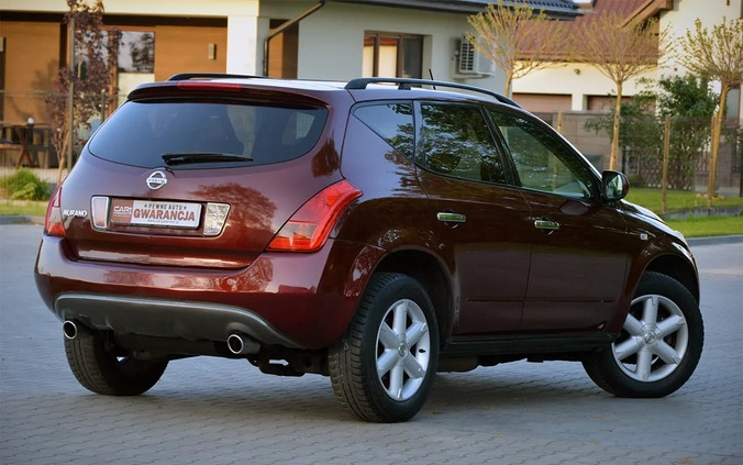 Nissan Murano cena 27900 przebieg: 189000, rok produkcji 2008 z Jeziorany małe 781